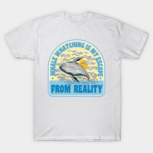 Funny Whale Watching Sea Mammal T-Shirt